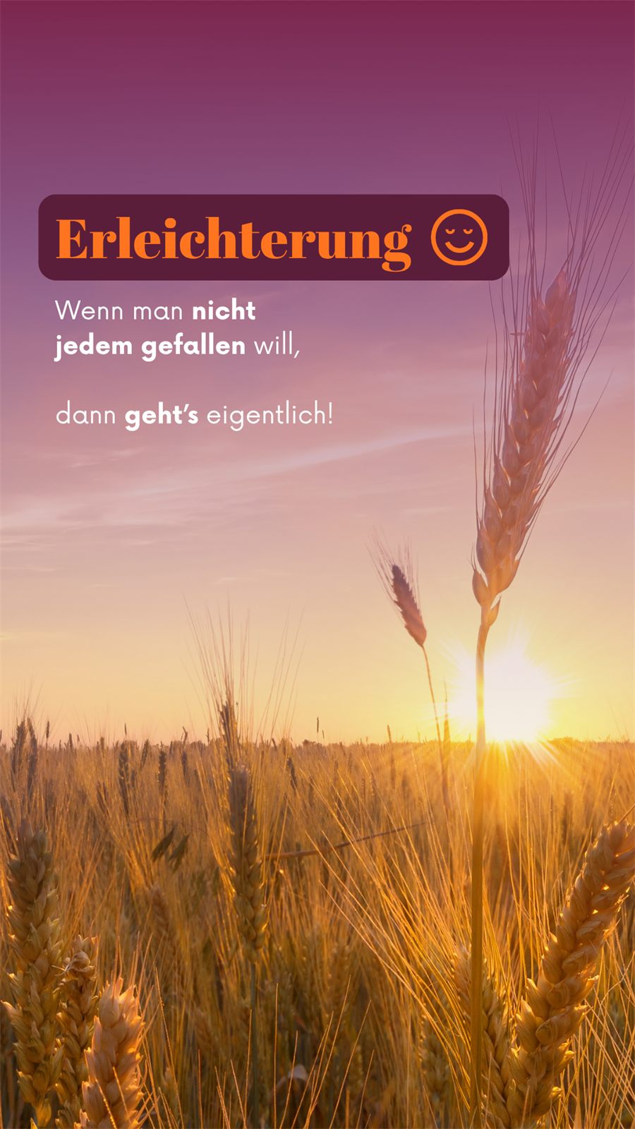 Story „Erleichterung“